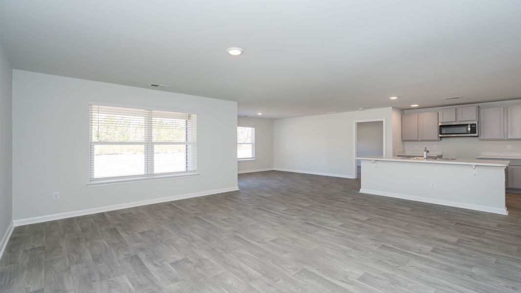 Representative unfurnished interior of a home built from the ARIA by D.R. Horton in Stanbury Creek, Supply (Image 20).