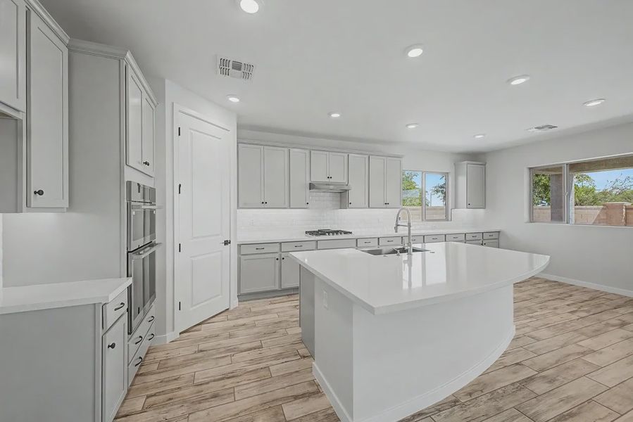 Furnished interior view inside a new home in Forté at Granite Vista, Waddell (Image 8).