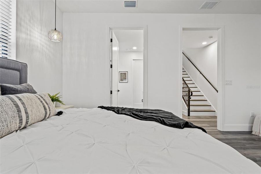 Furnished interior view inside a new home in , Pinellas Park (Image 26). Furnished interior view inside a new home in , Pinellas Park (Image 26).