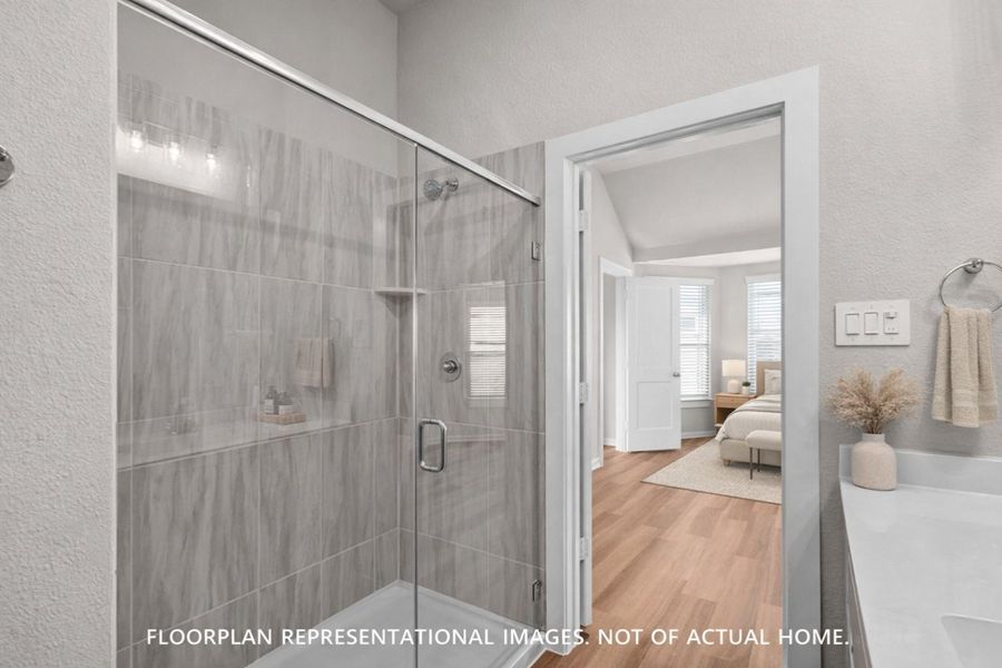 Furnished interior view inside a new home in Miller's Pond, Rosenberg (Image 6).