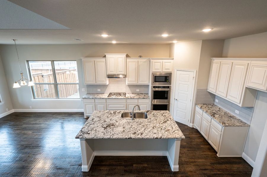 Representative furnished interior of a home built from the Basalt by Stonehollow Homes in Heritage Grove, Blue Ridge (Image 9).