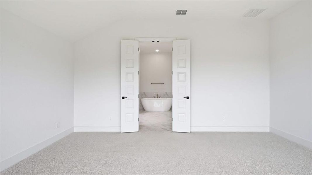 Spacious, unfurnished interior of a new home in Landmark, Denton (Image 16). Spacious, unfurnished interior of a new home in Landmark, Denton (Image 16).