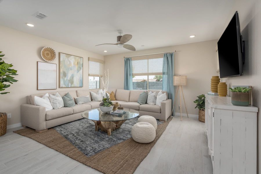 Great Room | Christopher | Marlowe | New Homes in Glendale, AZ | Landsea Homes