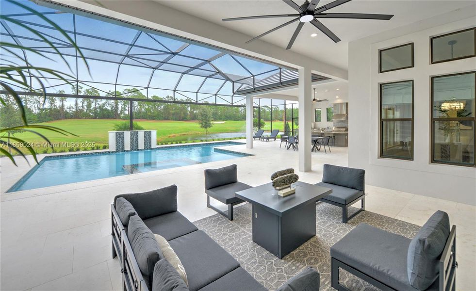 Furnished interior view inside a new home in Prestwick Estates, Ormond Beach (Image 9).