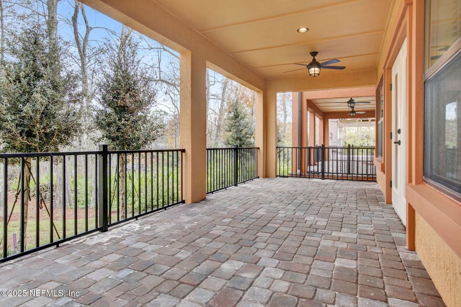 Exterior details and patio area of a home in , Jacksonville (Image 3). Exterior details and patio area of a home in , Jacksonville (Image 3).