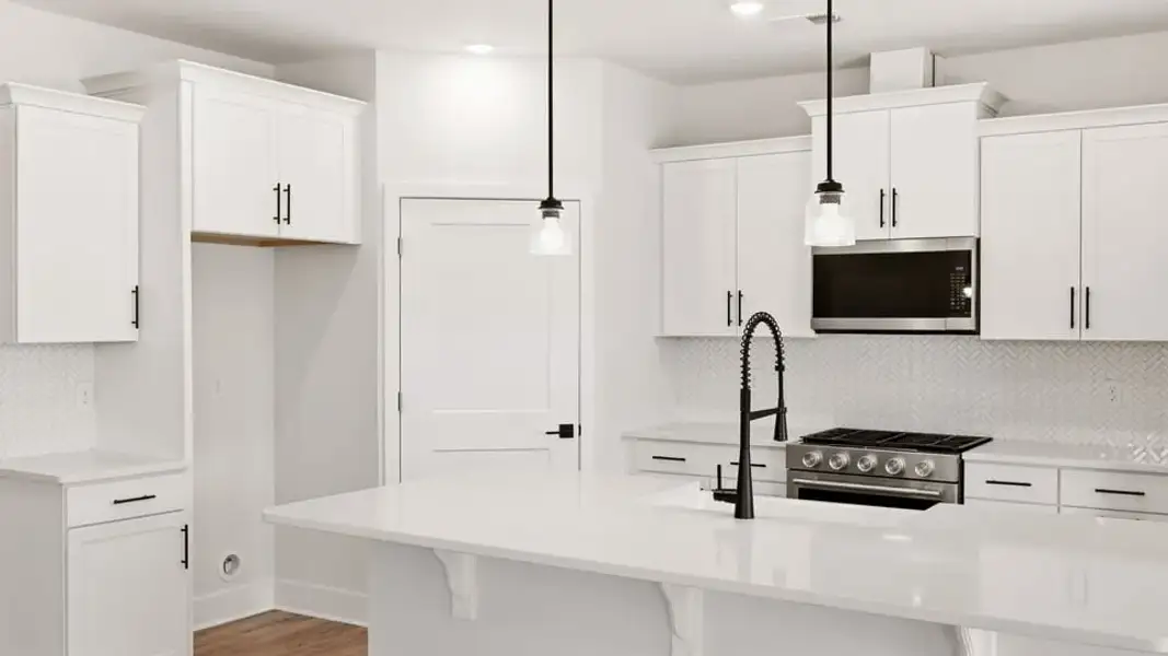 Furnished interior view inside a new home in Spring Ridge Reserve, Anderson (Image 9).