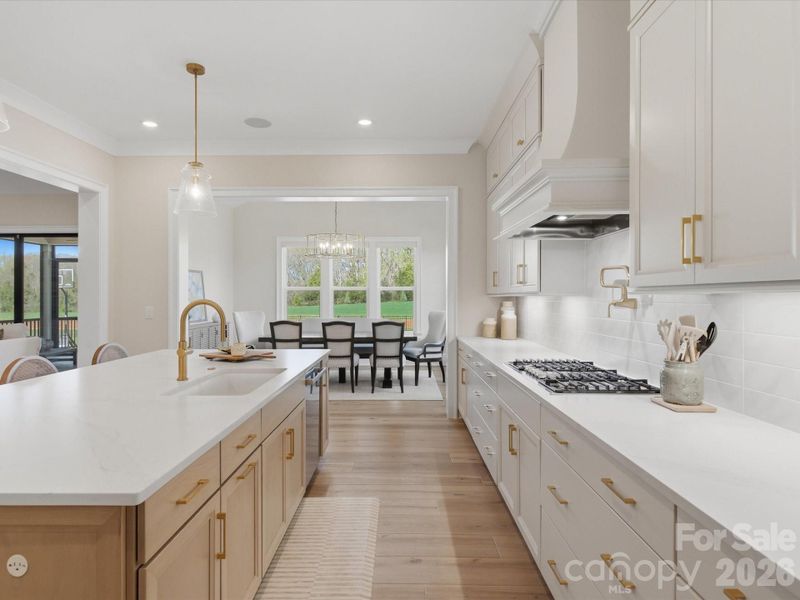 Furnished interior view inside a new home in Broadmoor at Marvin, Marvin (Image 17).