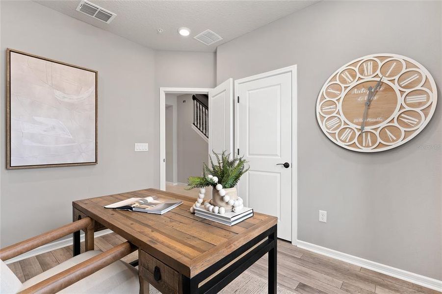 Furnished interior view inside a new home in Parkside Trails, Clermont (Image 19).