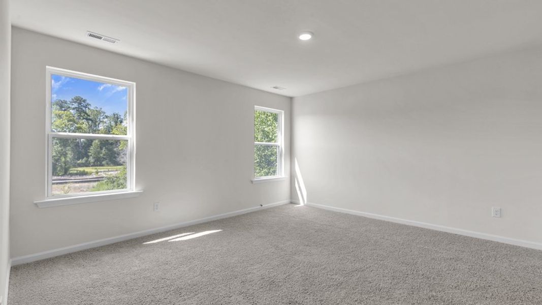 Representative unfurnished interior of a home built from the TAYLOR by D.R. Horton in Belle Grove, Wendell (Image 21).