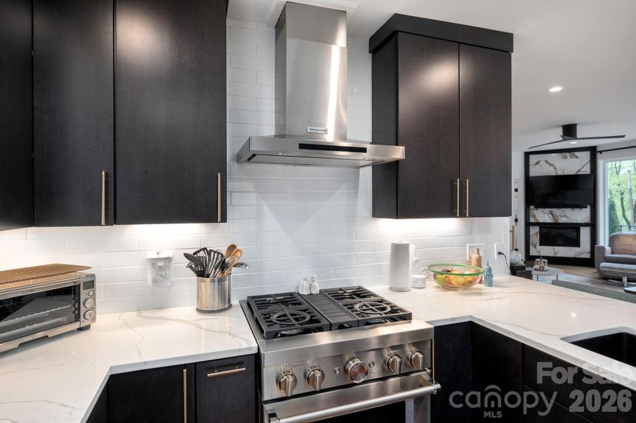 Furnished interior view inside a new home in , Asheville (Image 13).