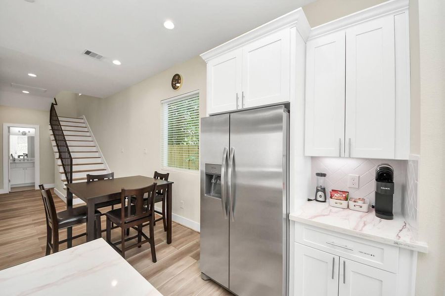 Furnished interior view inside a new home in , Houston (Image 15). Furnished interior view inside a new home in , Houston (Image 15).