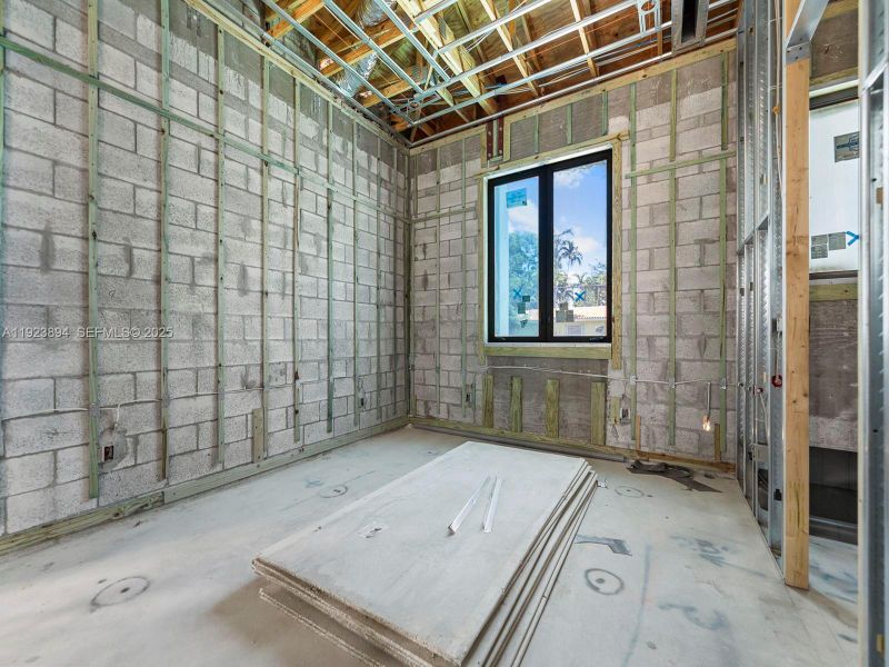 In-progress construction of a new home in , Miami, FL (Image 26). In-progress construction of a new home in , Miami, FL (Image 26).