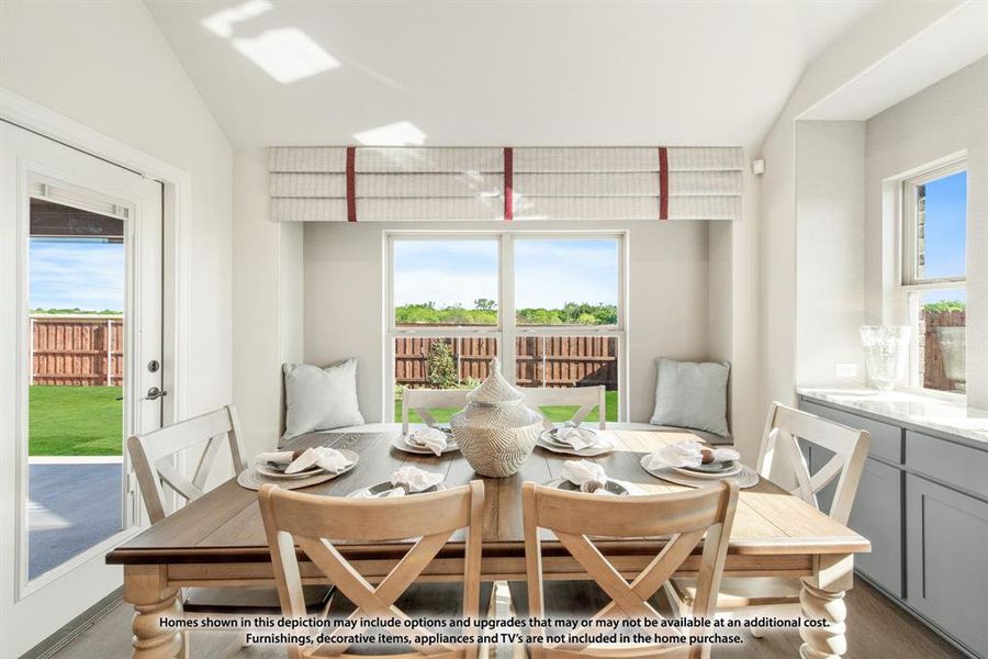 Furnished interior view inside a new home in Hampton Park, Glenn Heights (Image 7).