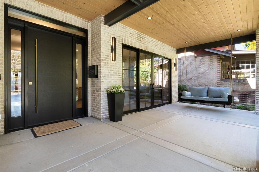 Exterior details and patio area of a home in , Denver (Image 20). Exterior details and patio area of a home in , Denver (Image 20).