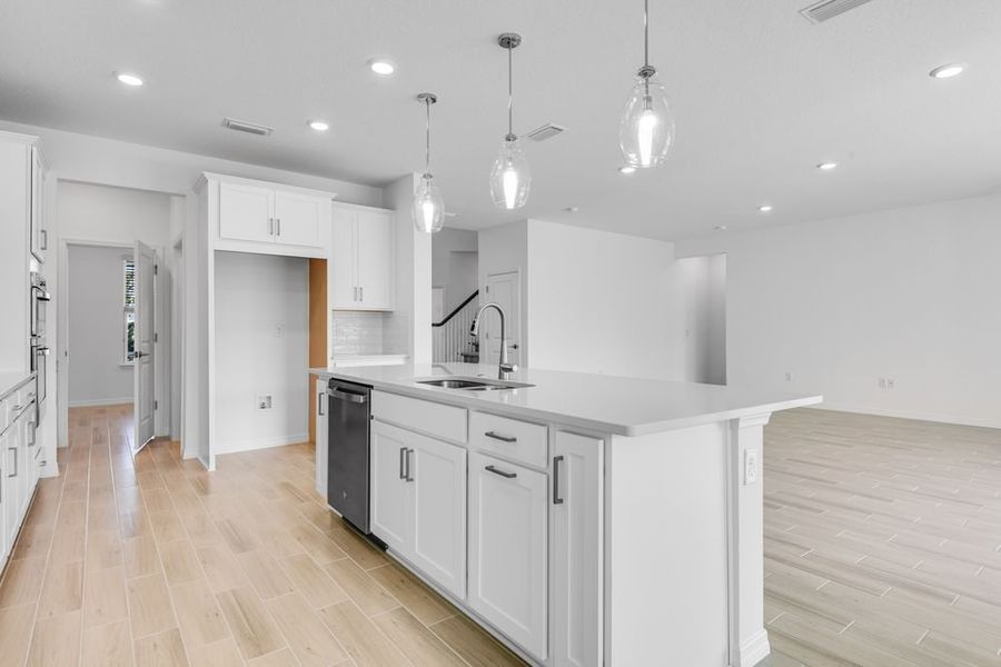 Furnished interior view inside a new home in Ardisia Park, New Smyrna Beach (Image 12).
