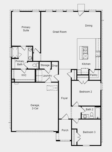 Design options include: upper cabinets in the Laundry room, undermount stainless steel kitchen, 36" contemporary 4-lite horizontal mahogany door, and trash pull out in kitchen.