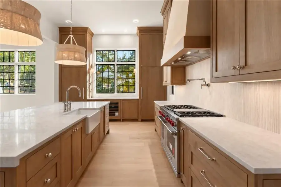 Furnished interior view inside a new home in , Alpharetta (Image 9).