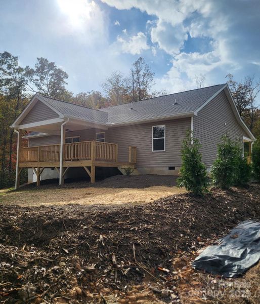 Exterior details and patio area of a home in , Horse Shoe (Image 1). Exterior details and patio area of a home in , Horse Shoe (Image 1).