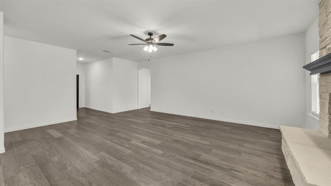 Spacious, unfurnished interior of a new home in , Poolville (Image 19).