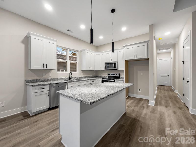 Furnished interior view inside a new home in , Albemarle (Image 5).