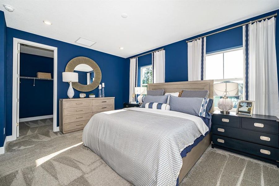 Furnished interior view inside a new home in Serenade at Ovation, Winter Garden (Image 5).