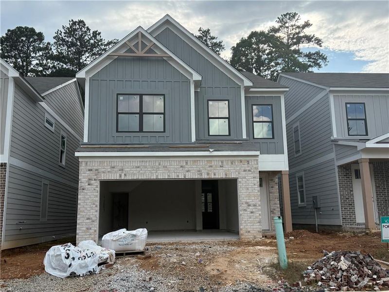 In-progress construction of a new home in , Marietta, GA (Image 3). In-progress construction of a new home in , Marietta, GA (Image 3).