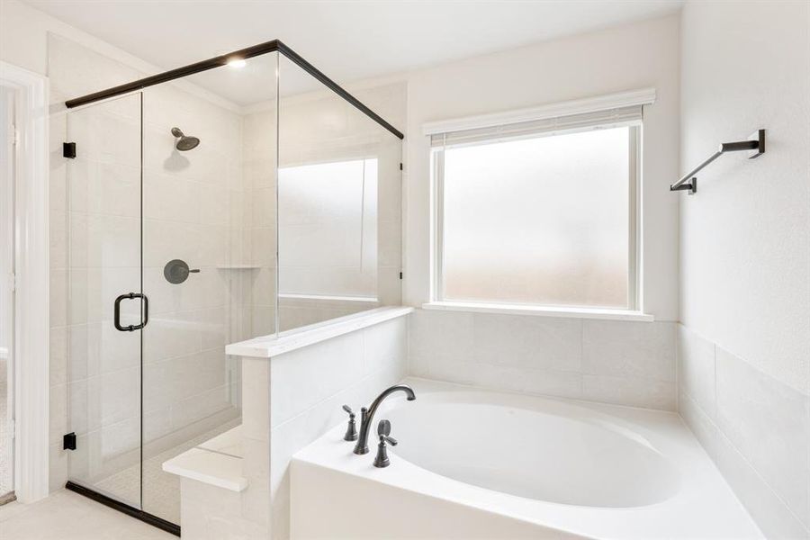 Furnished interior view inside a new home in West Crossing, Anna (Image 18). Furnished interior view inside a new home in West Crossing, Anna (Image 18).