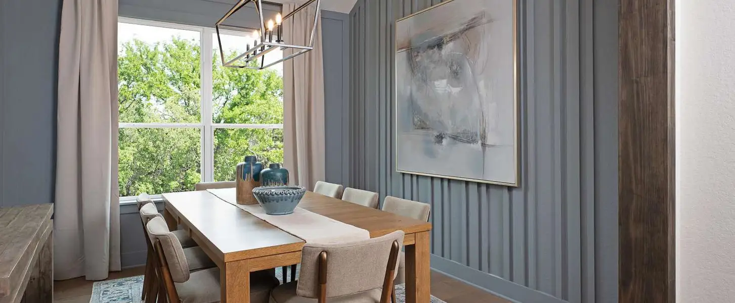Representative furnished interior of a home built from the Carmen by Ashton Woods in Waldsanger, New Braunfels (Image 6). Representative furnished interior of a home built from the Carmen by Ashton Woods in Waldsanger, New Braunfels (Image 6).