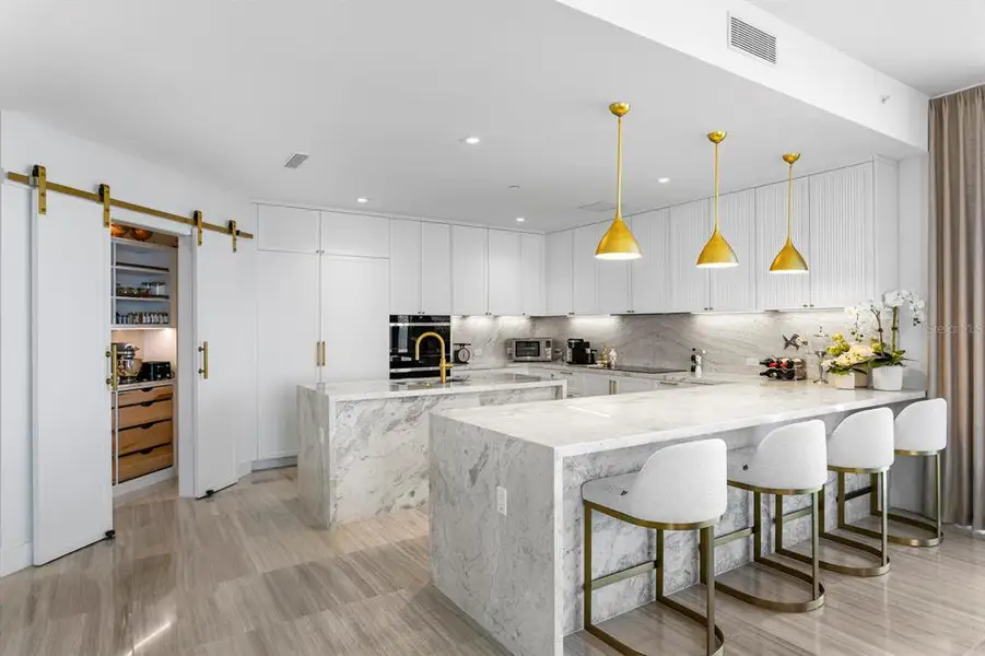 Furnished interior view inside a new home in , Tampa (Image 13).