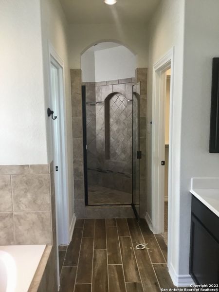 Furnished interior view inside a new home in West Pointe Gardens, San Antonio (Image 3).