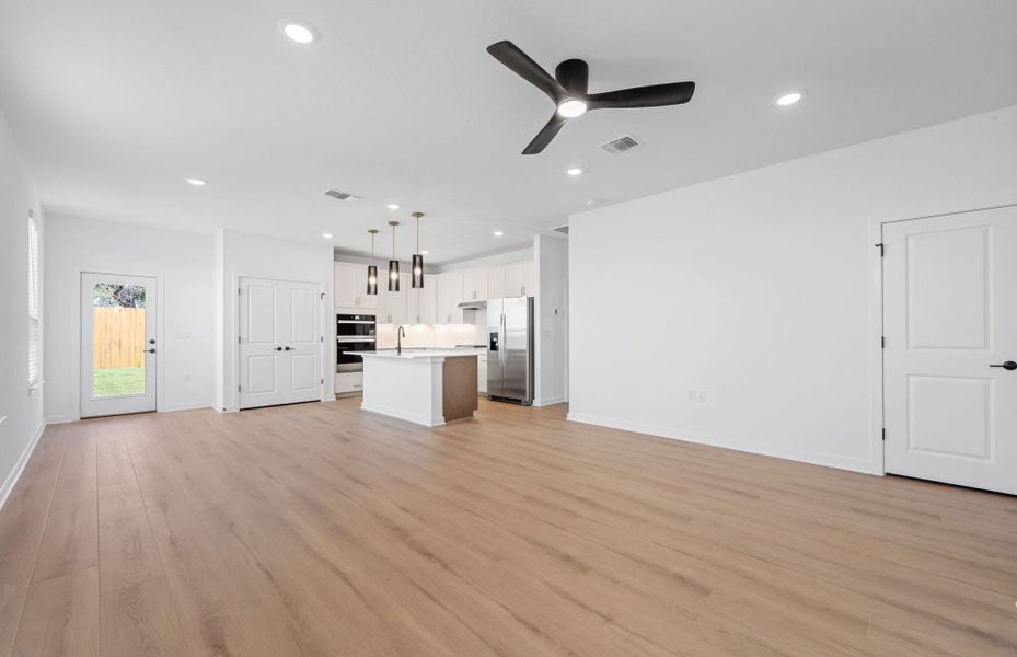 Spacious, unfurnished interior of a new home in Woodside, Georgetown (Image 49). Spacious, unfurnished interior of a new home in Woodside, Georgetown (Image 49).