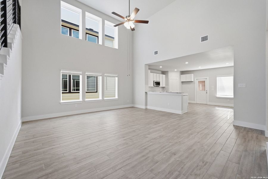 Spacious, unfurnished interior of a new home in Morgan Meadows, San Antonio (Image 33).