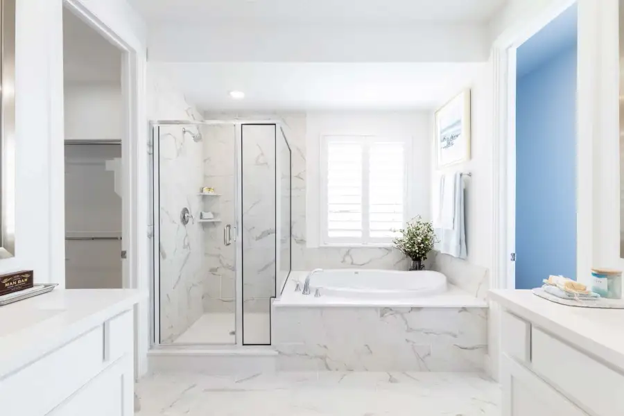 Representative Primary Bathroom - some options shown