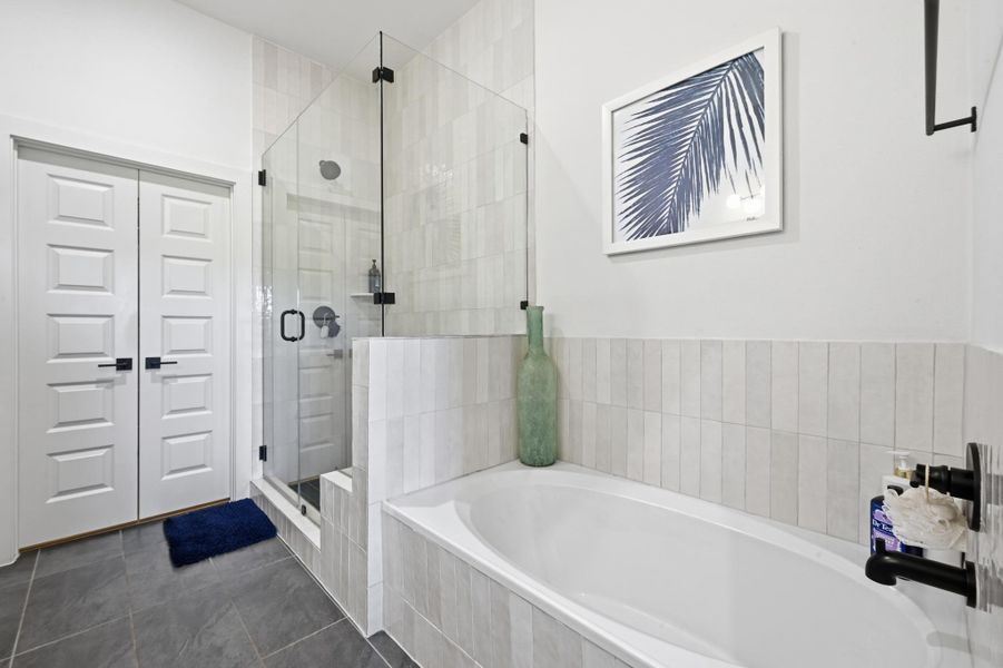Furnished interior view inside a new home in Loyola, Austin (Image 16).