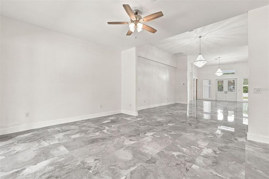 Spacious, unfurnished interior of a new home in , Naples (Image 23). Spacious, unfurnished interior of a new home in , Naples (Image 23).
