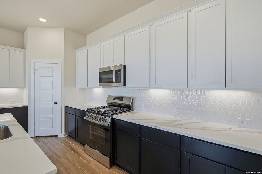 Furnished interior view inside a new home in The Crossvine, Schertz (Image 7).