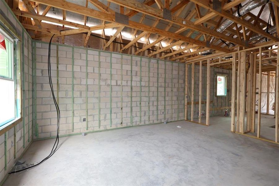 In-progress construction of a new home in Ravencliffe, Oviedo, FL (Image 5).