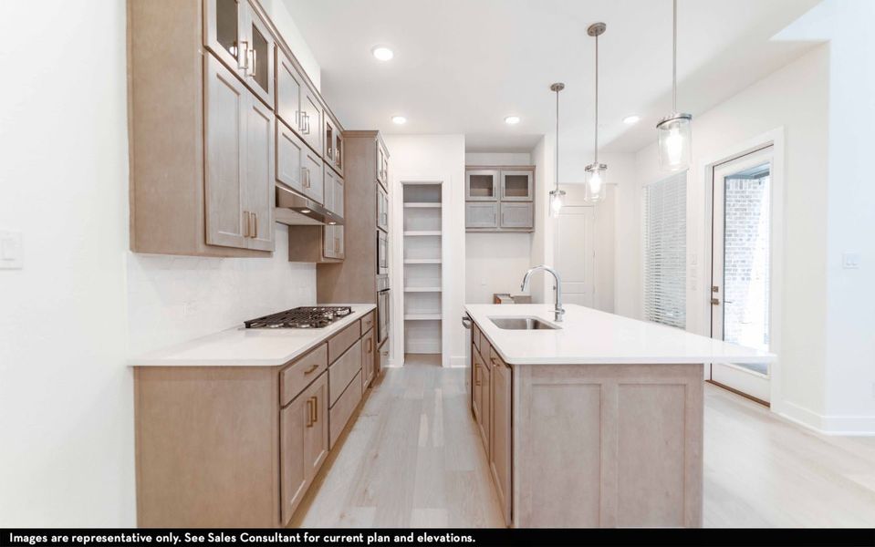 Furnished interior view inside a new home in Craig Ranch, McKinney (Image 5).