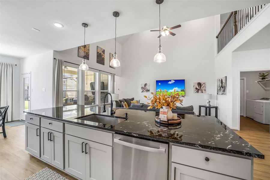 Furnished interior view inside a new home in Stone Creek Ranch, Hockley (Image 8).