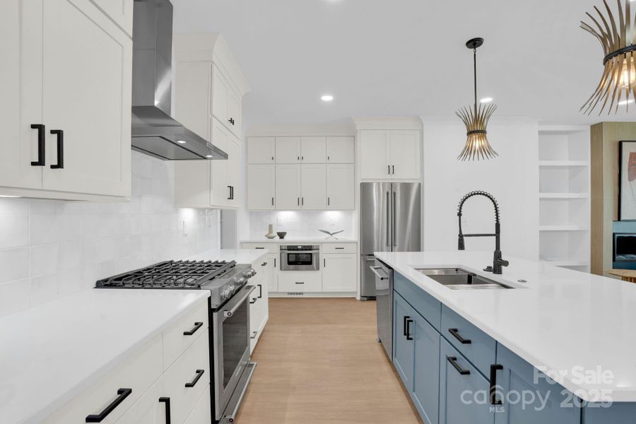 Furnished interior view inside a new home in , Charlotte (Image 4). Furnished interior view inside a new home in , Charlotte (Image 4).