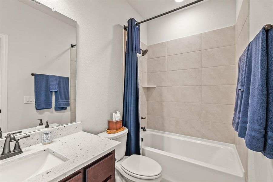 Furnished interior view inside a new home in , Blue Ridge (Image 30).