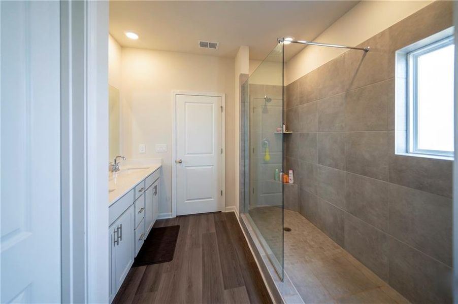 Furnished interior view inside a new home in , Canton (Image 12).