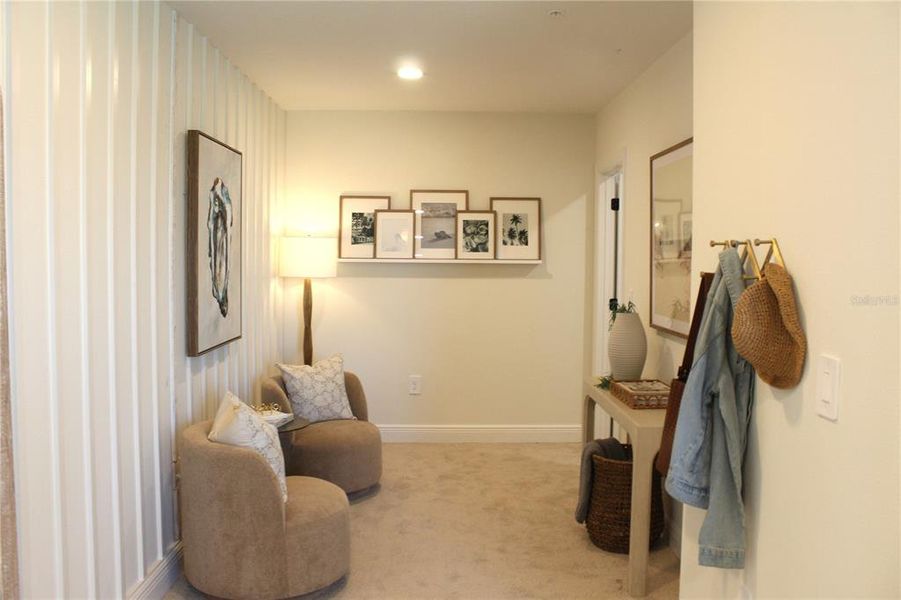 Furnished interior view inside a new home in , Venice (Image 13). Furnished interior view inside a new home in , Venice (Image 13).