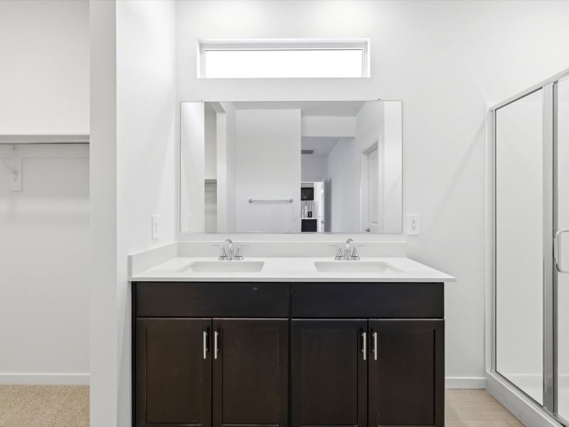 Furnished interior view inside a new home in Silva Farms - Classic Series, Goodyear (Image 10).