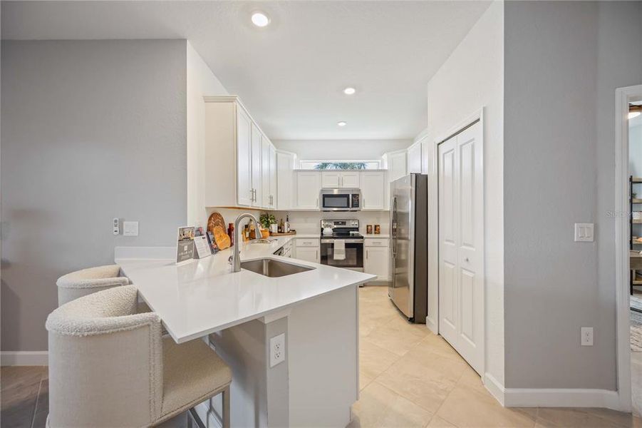 Furnished interior view inside a new home in , Englewood (Image 33).