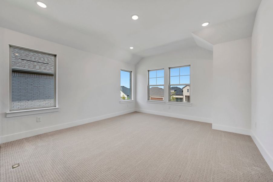 Spacious, unfurnished interior of a new home in Union Park, Little Elm (Image 19). Spacious, unfurnished interior of a new home in Union Park, Little Elm (Image 19).