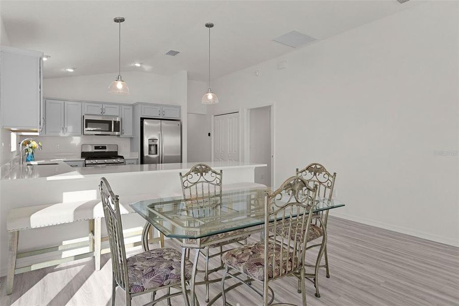 Furnished interior view inside a new home in , The Villages (Image 18). Furnished interior view inside a new home in , The Villages (Image 18).
