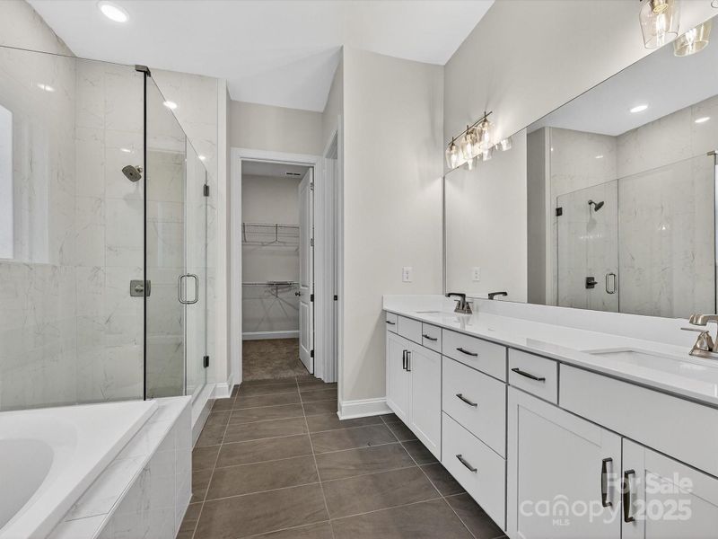 Furnished interior view inside a new home in North Creek Village, Huntersville (Image 12).