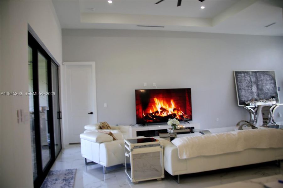 Furnished interior view inside a new home in , Cape Coral (Image 14).