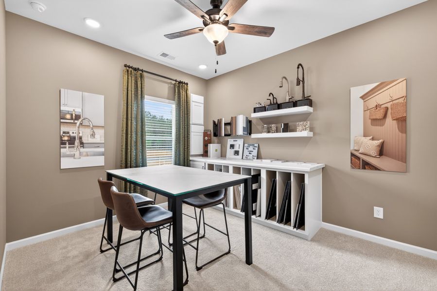 Furnished interior view inside a new home in Fuller Station, Loganville (Image 14).